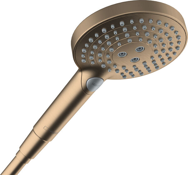 Handbrause Hansgrohe Raindance Select S 120 Brushed bronze image number 0