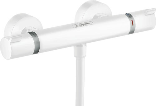 M&eacute;langeur de douche Hansgrohe Ecostat Comfort Blanc mat