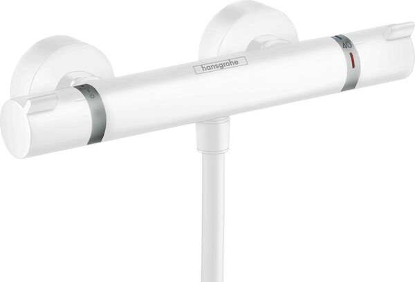 M&eacute;langeur de douche Hansgrohe Ecostat Comfort Blanc mat image number 0