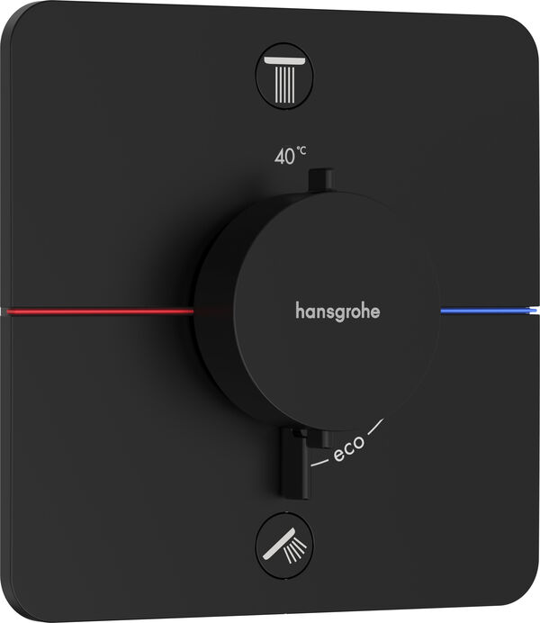 Duschsystem Hansgrohe Shower Select Comfort Q schwarz matt image number 0