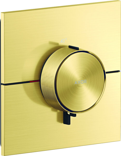Syst&egrave;me de douche Axor ShowerSelect ID Brushed brass