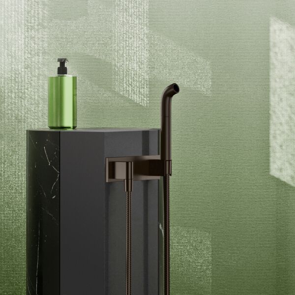 Guarnizione da doccia Dornbracht Dark bronze scuro spazzolato PVD image number 2