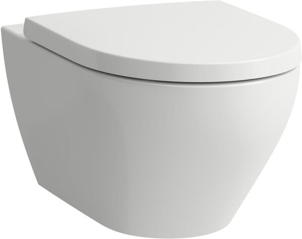 Vaso sospeso Laufen Moderna S silent, 56, rimless, fissaggio nascosto, per cassetta sottomuro, set image number 0