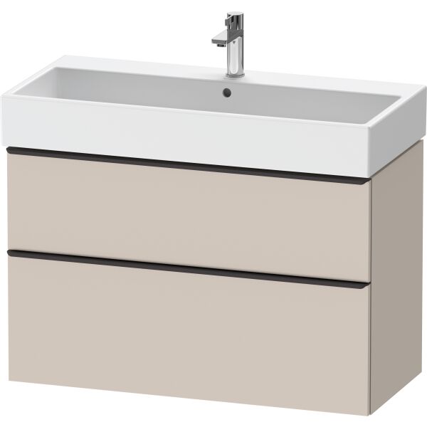 Meuble sous-lavabo Duravit D-Neo taupe mat image number 1