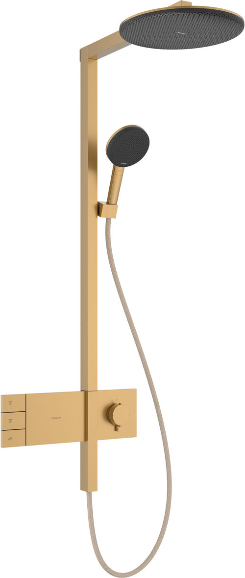 Showerpipe Hansgrohe Raindance Alive S Brushed bronze