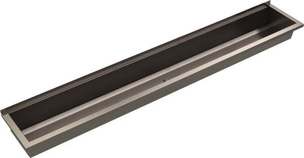 Waschrinne KWC Planox PL24 Breite 240 cm, Tiefe 38,2 cm ohne Armaturenbank image number 0