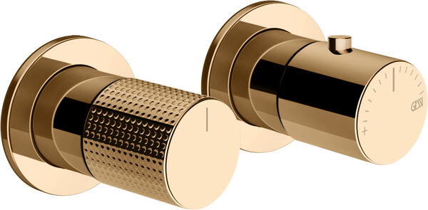 Miscelatore doccia-set di montaggio finale Gessi Habito, termostato, 3 vie, cartuccia, volume image number 0