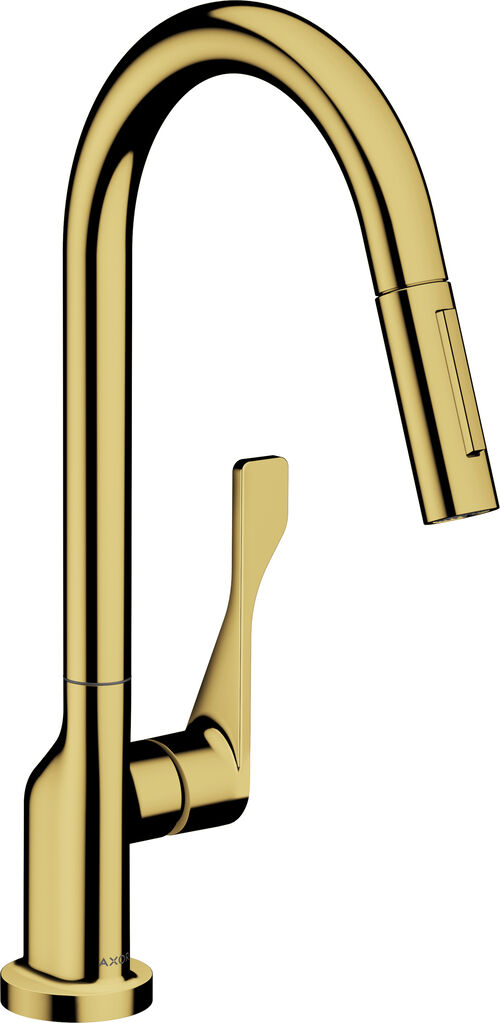 Mélangeur d'évier Axor Citterio Polished gold optic