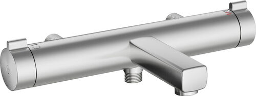 M&eacute;langeur de bain KWC Design Couleur acier inoxydable