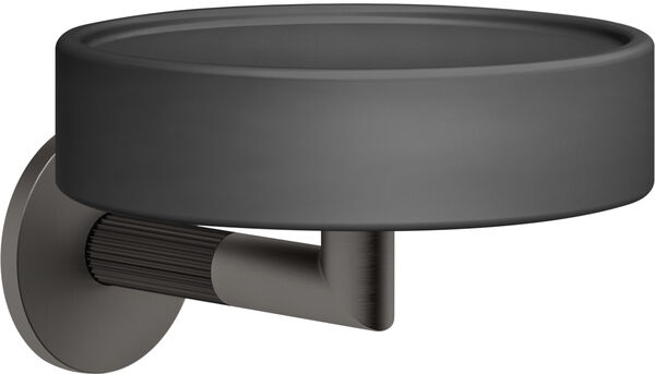 Seifenhalter Gessi Ingranaggio black Metal brushed image number 0