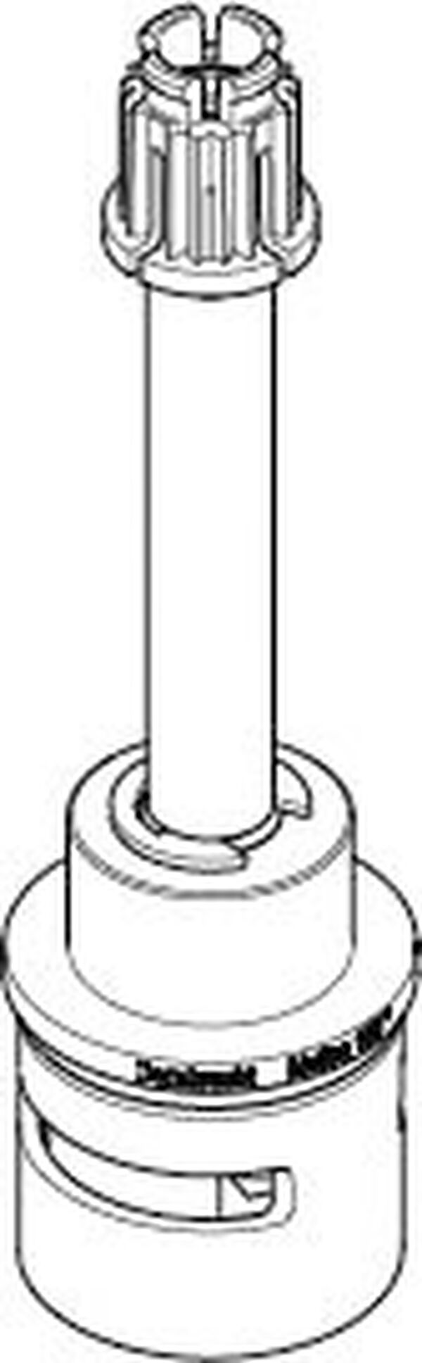 Oberteil zu Ventilen mit Umstellung Supernova Standmontage (9090031610090) image number 0