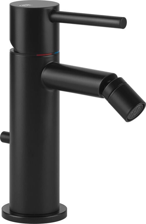 Bidetmischer Gessi Emporio Via Tortona Schwarz matt