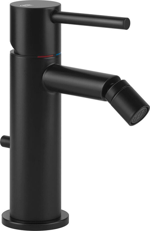 Bidetmischer Gessi Emporio Via Tortona Schwarz matt image number 0