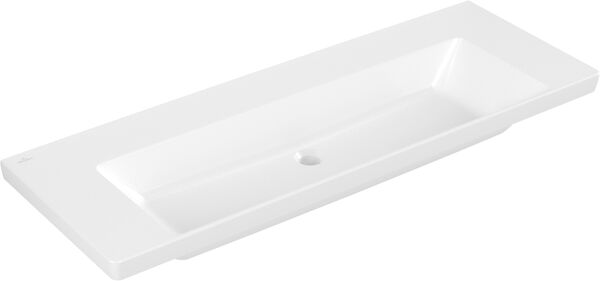 Lavabo Villeroy & Boch Subway 3.0 130 x 47 cm Blanc Cleaneffekt image number 0