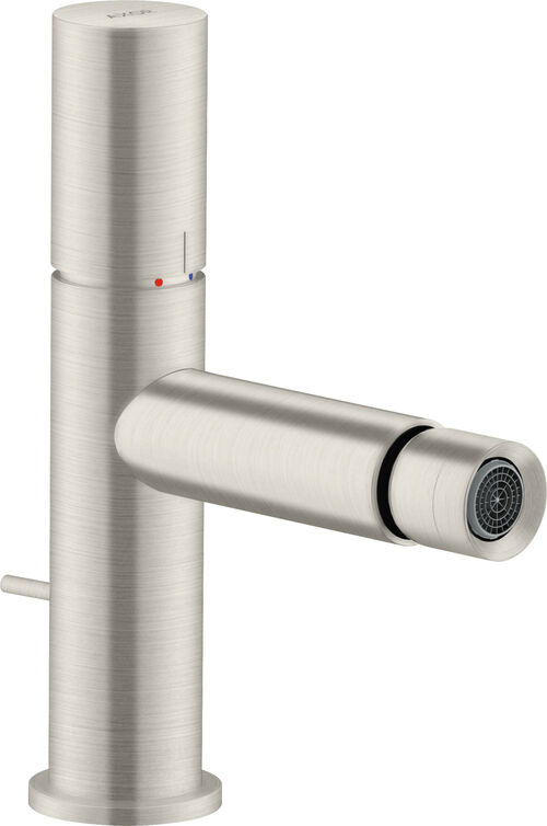 Bidetmischer Axor Uno Zero Edelstahloptik