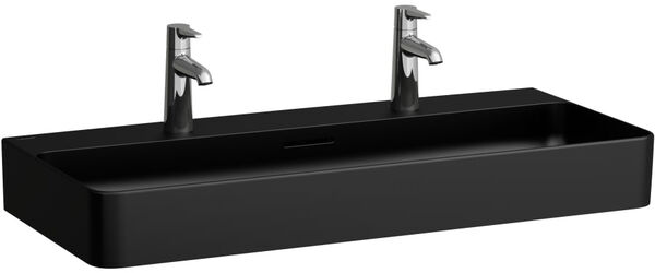 Waschtisch Val 95 x 42 cm Schwarz matt image number 0
