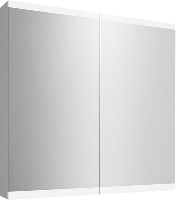 Armadio a specchio Keller Metrum, larghezza 80 cm, altezza 71,7 cm, profondità 13,6 cm, 2 porte a image number 0