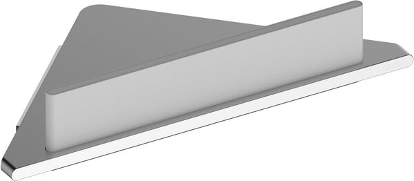 Eckduschablage Keuco Edition 400 silbereloxiert image number 0