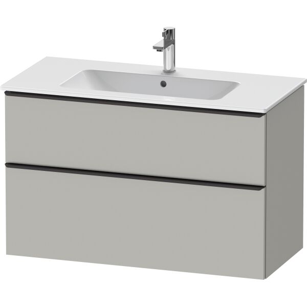 Waschtischm&ouml;bel Duravit D-Neo Betongrau matt image number 1