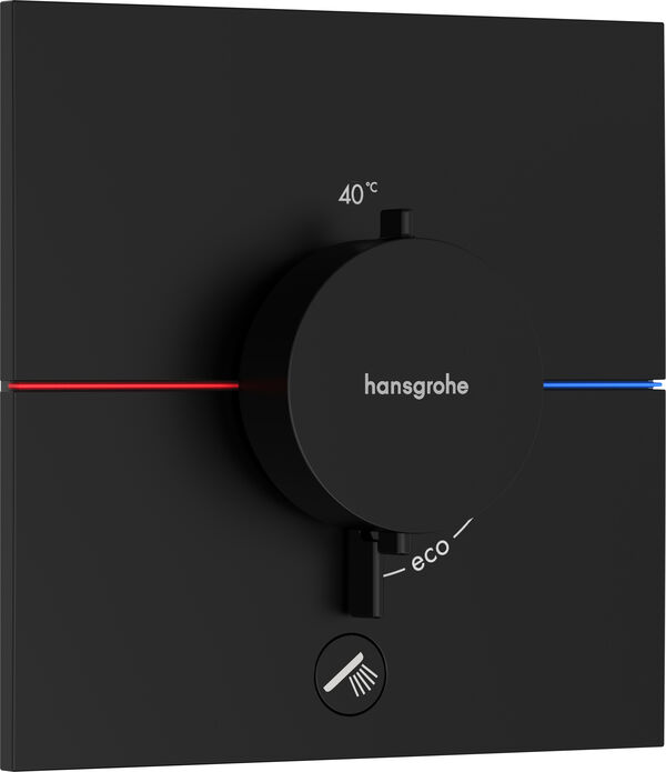 Duschsystem Hansgrohe Shower Select Comfort E schwarz matt image number 0