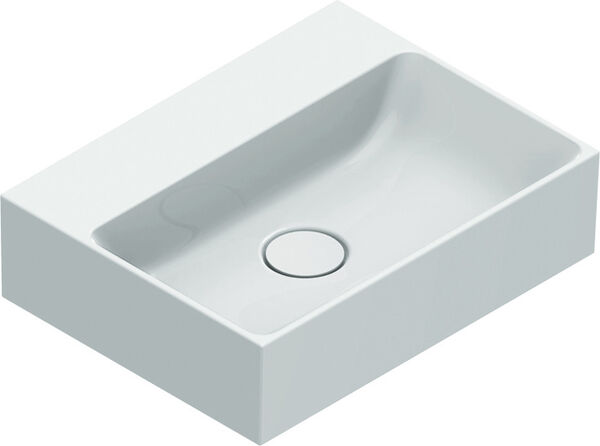 Handwaschbecken Alterna elena 45 x 35 cm Weiss Cleaneffekt image number 0