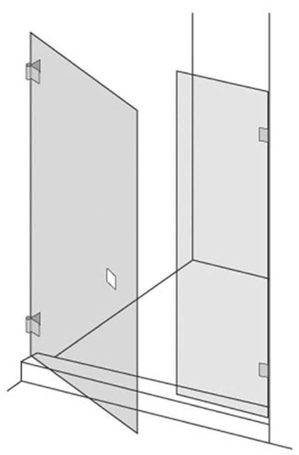 Porta battente Renner Trendline TS, porta a sinistra, larghezza fino a 1200 mm, altezza fino a 210 image number 0