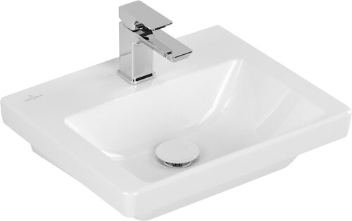 Wandbecken Villeroy & Boch Subway 3.0 45 x 37 cm weiss Cleaneffekt