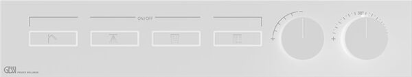 Sistema da doccia Gessi HI-FI Linear per 4 di utenze  image number 0