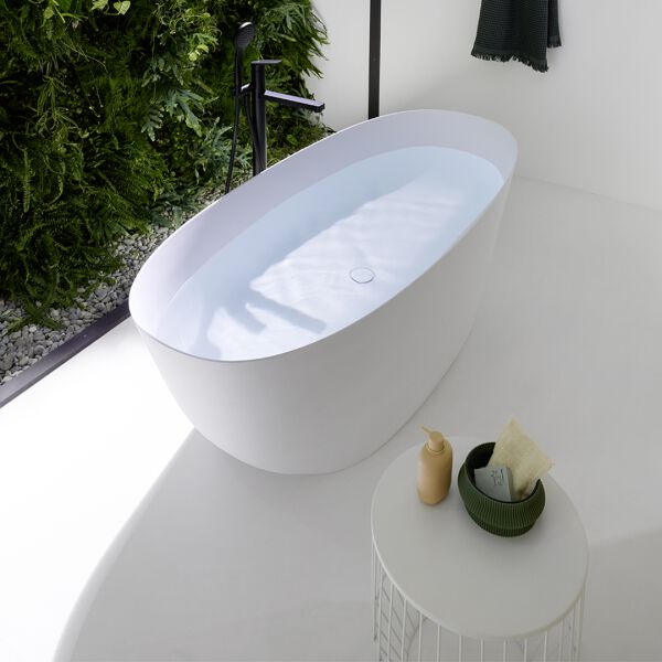 Vasca da bagno Alterna yari - posa libera 180 x 80 cm Bianco opaco image number 1