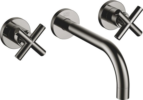 Wandbatterie-Endmontageset Dornbracht Tara. Dark Chrome image number 0
