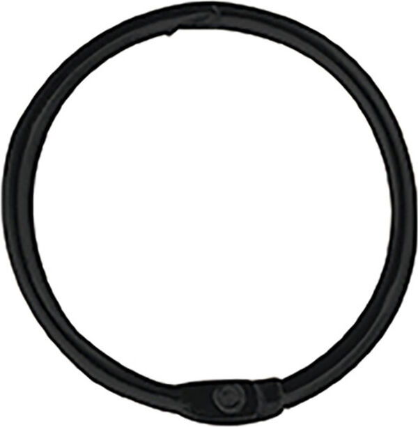 Vorhangringe Spirella Ringo small schwarz matt image number 0