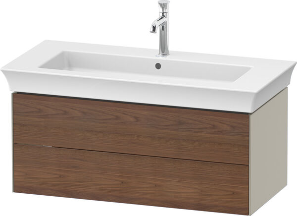 Meuble sous-lavabo Duravit White Tulip Taupe mat image number 0