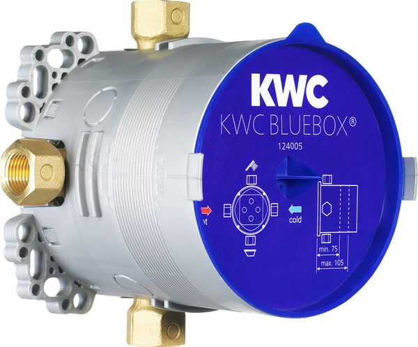 Corpo ad incasso KWC Bluebox ½"<br>senza rubinetto di arresto image number 0
