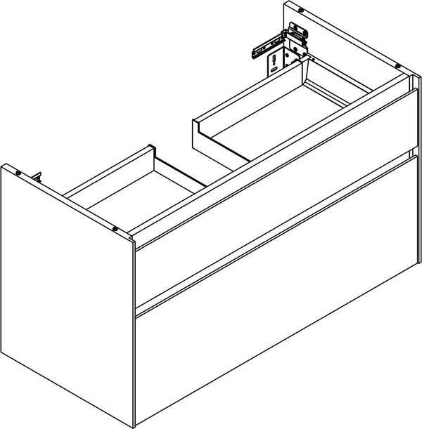 Meuble sous-lavabo Alterna dinea S Blanc premium image number 0