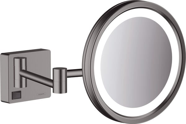 Miroir cosmétique Hansgrohe AddStoris Brushed black chrome image number 0