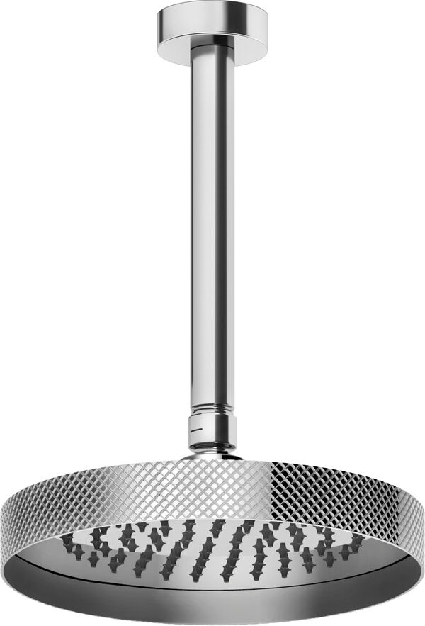 Soffione ad effetto pioggia Gessi Anello &frac12;", con fissaggio al soffitto, lunghezza 281 mm, &Oslash; 218 mm image number 0