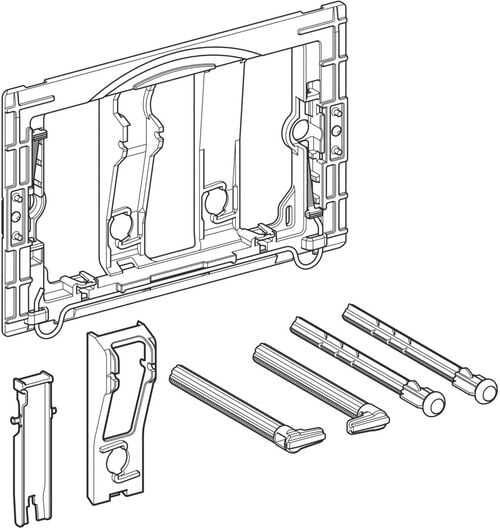Drückerstangenset Geberit Drückerstangenset Geberit