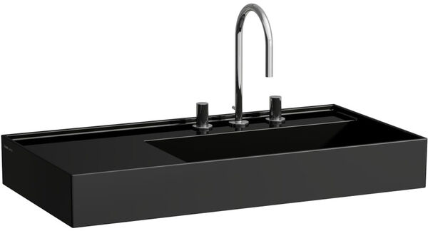 Waschtisch Laufen Kartell 90 x 46 cm Schwarz image number 0