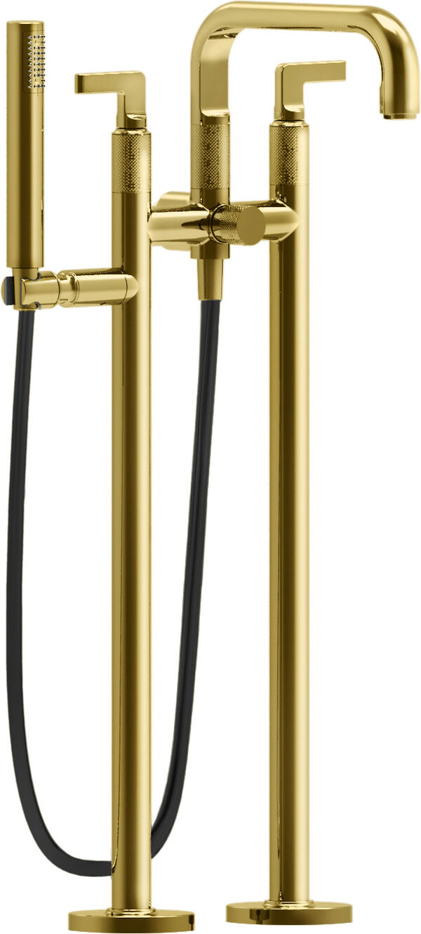 Batterie de bain Gessi Inciso Couleur or image number 0