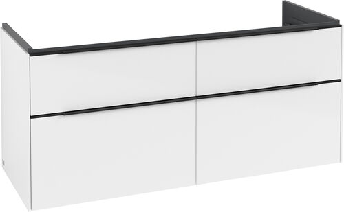 Waschtischm&ouml;bel Villeroy & Boch Subway 3.0 Weiss hochglanz