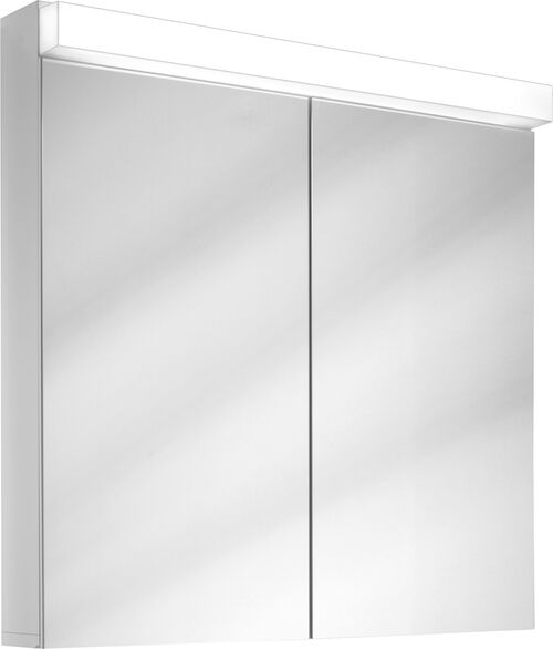 Armadio a specchio Schneider Lowline LED Bianco