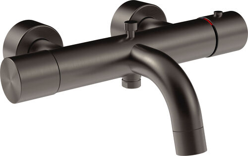 Bademischer Gessi Habito black Metal brushed unito