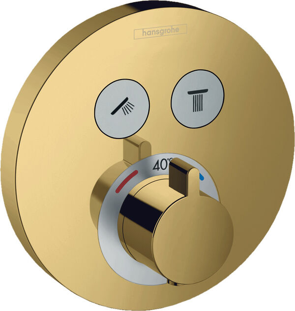 Duschsystem Hansgrohe Shower Select S gold optic image number 0