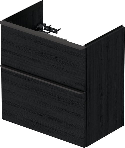 Meuble sous-lavabo Duravit D-Neo Chêne noir