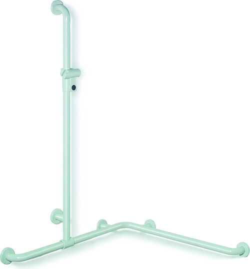 Barre d'appui d'angle Hewi 801 glissière de douche Blanc Barre d'appui d'angle Hewi 801 glissière de douche Blanc