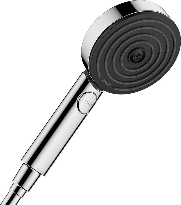 Doccia a mano Hansgrohe Pulsify Select, pomello Ø 105 mm, pulsante Select, Activation, 3-jet, image number 0