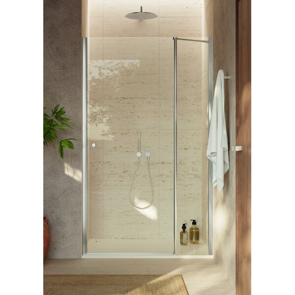 Pendeltüre Duka Multi-S 4000 new Silber hochglanzeloxiert Echtglas klar ProCare image number 1
