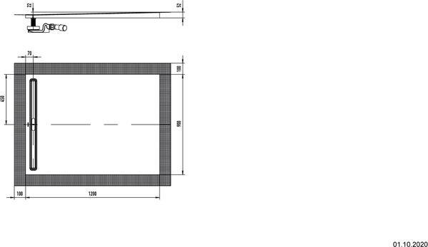 Surface de douche Kaldewei NEXSYS Blanc mat image number 1