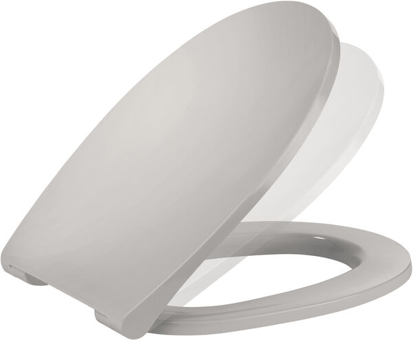 Sedile JohnSales Silea, con coperchio, abbassamento automatico, antibatteri, smontabile, cerniere image number 0