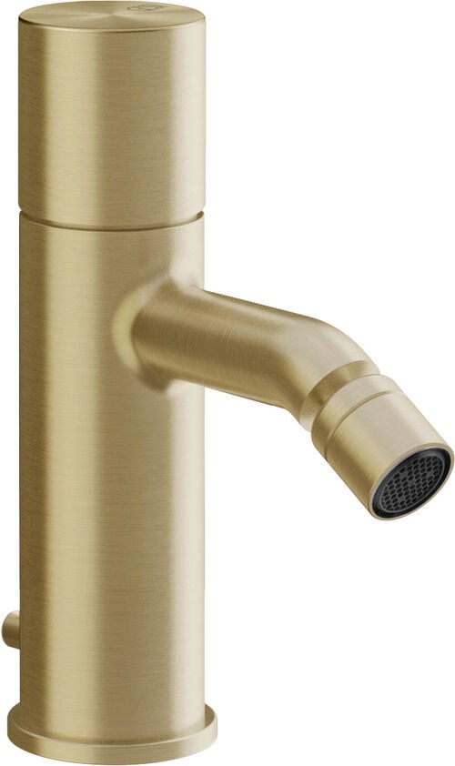 M&eacute;langeur de bidet Gessi Habito Brushed brass Unito